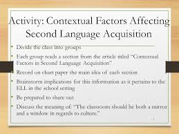 Rather, with an increasingly competitive job market. Stages Of Second Language Acquisition Ppt Video Online Download