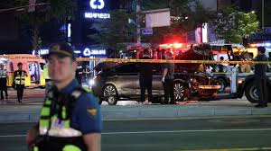 At least nine dead in South Korean capital Seoul as car ploughs into crowd