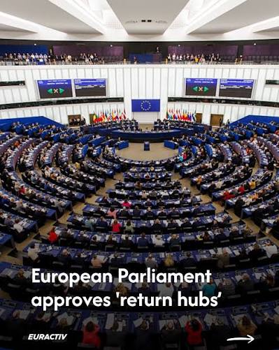 The European Parliament has approved new migration rules. The 418-to-218 vote in Strasbourg gives EU authorities sweeping new powers to detain, search and deport irregular migrants. The text also lets countries open “