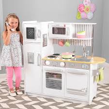 Uptown White Expresso Play Kitchen Wooden Play Kitchen Kids Wooden Play Kitchen Play Kitchen