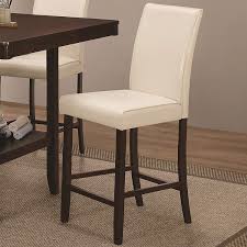 Coaster Home Furnishings 105309 Counter Height Chair Cream Counter Height Chairs Coaster Furniture Parsons Dining Chairs