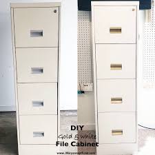 Unless you plan on painting it, you want to remove all of the hardware off of your file cabinet. Home Office Diy File Cabinet Makeover Mary Anna Jefcoat