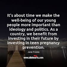 It S About Time We Make The Well Being Of Our Young People More Idlehearts