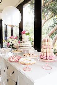 Pretty In Pink Baptism Dessert Table Party Kara S Party Ideas Pink Dessert Tables Baptism Dessert Table Pink Desserts