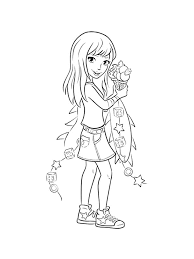 Mia, emma, andrea, stephanie and olivia can make things happen. Lego Friends Coloring Pages Printable Coloring Pages For Girls
