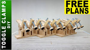How to clamp wood without clamps. Simple Homemade Toggle Clamps Free Plans Diy Youtube