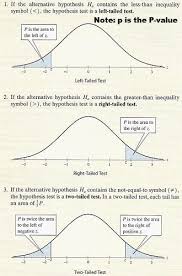One Tailed Tests And Two Tail Test This Graphical Representation Shows An Overview Of The Different Types Of Hy Statistics Math Ap Statistics Research Methods