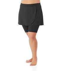 Skirted Swim Shorts Plus Size Swim Skirt Black Swim Skirt Women S Plus Size Swimwear Plus Size Swim Plus Size Swimwear