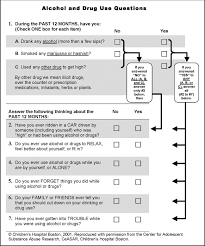 Image result for Single-Question Drug Abuse Screening Test