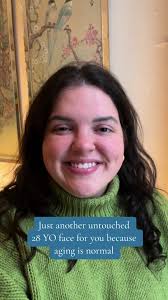 Aging is a gift 💕 #untouchedface #untouched28yearold