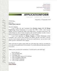 Contoh surat lamaran kerja via email lulusan smk. Contoh Surat Lamaran Kerja Application Letter Tahun 2019 Halo Hse