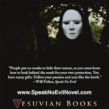 Evil and the mask is the story of fumihiro kuki, the youngest son of the elderly (60 years old and change) patriarch of a powerful family whose influence spreads invisibly and otherwise through japanese society and its government from the highest to its lowest levels. Speak No Evil Look Behind The Mask Be The Cat