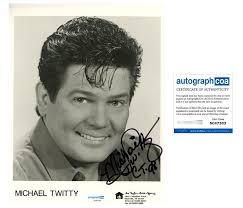 Michael Twitty "Hello Darlin" Country Singer AUTOGRAPH Signed 8x10 Photo  ACOA
