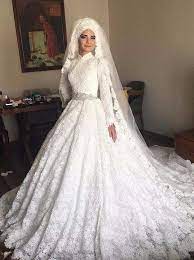 Ball Gown Muslim Wedding Dress Muslim Wedding Dresses Wedding Dresses Long Sleeve Wedding Gowns