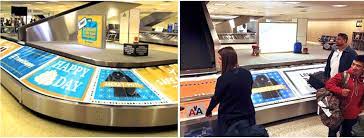 Zappos Turns Baggage Claim Carousel Into Wheel Of Fortune Wheel Of Fortune Baggage Claim Fortune