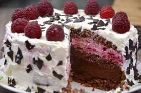 Himbeer Schoko Sahne Liebelei Torte Schoko Sahne Torte Schoko Himbeer Kuchen Und Schoko Himbeer Torte