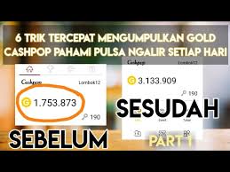 Cara dapat saldo linkaja gratis 1. 6 Trik Tercepat Dapat Gold Cashpop Part 1 2021 Youtube