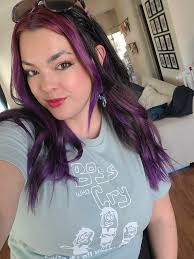 Best bright purple dye for bleached hair with red tint?