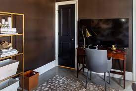 Chocolate Brown Wall Paint Color