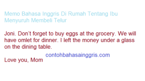 Percakapan dalam bahasa inggris tentang nah itulah contoh percakapan bahasa inggris dan terjemahannya yang bisa sobat jadikan bahan latihan. Contoh Surat Pribadi Singkat Dalam Bahasa Inggris Untuk Ibu Berbagi Contoh Surat