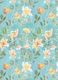 Violet and mint floral alphabet j7ckf4a. Mint Floral Pattern By Chotnelle Watercolor Pattern Floral Pattern Pattern Art