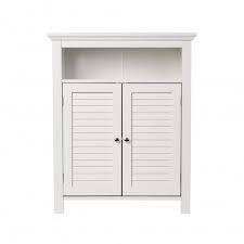Start your project sooner with store pickup. Official Glitzhome 32 Inch H Wooden Floor Storage Cabinet With 2 Shutter Door White