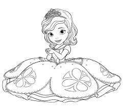 Plus, it's an easy way to celebrate each season or special holidays. Princess Sofia Amulet Coloring Pages For You