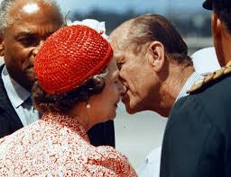 (i'm fairly sure that's it, but someone might know more, lol.) third cousins: Rare Photo Of Prince Philip Kissing Queen Elizabeth Ii Her Majesty The Queen Royal Queen Elizabeth Philip