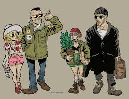 Taxi Driver And The Professional Spiderman Art Funny Posters Zelda Characters