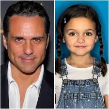 When your kid looks like her tv dad 🙂 💙💙