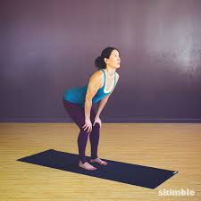 This might look like holding your shoulders up toward start by coming on to the ground or yoga mat and find the table top position on your hands and knees. Standing Cat Cow Exercise How To Workout Trainer By Skimble