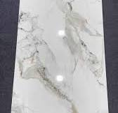 600*1200 Modern White Marble Golden Vein Porcelain Tile for Living Room  Floor