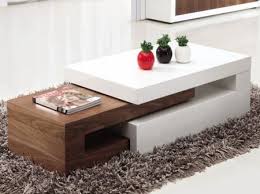 Choose between classic rectangular and modern square designs, then, pick the perfect. Lexy Extending White Gloss Walnut Coffee Table Center Table Living Room Centre Table Living Room Wooden Coffee Table Designs