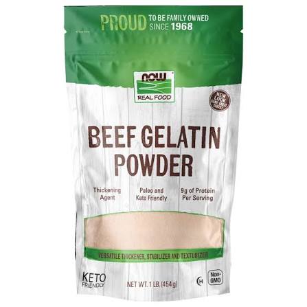 NOW® Real Food Beef Gelatin Powder, 1 lb - Dillons Food Stores