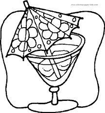 This coloring pages was posted in september 19, 2019 at 11:49 am. Cocktail Color Page