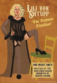 Madeline kahn was born madeline gail wolfson of russian jewish descent on september 29, 1942 in boston, massachusetts, to freda goldberg (later known as paula kahn), who was still in her teens, and bernard b. Lili Von Shtupp Poster Artwork Blazing Saddles Etsy Poster Artwork Band Posters Gig Posters