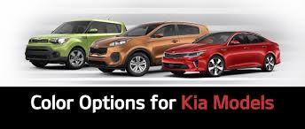 2017 Kia Soul Optima Sportage And More Exterior Color Options