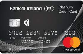 It can vary from card to card and even from individual to individual. Credit Cards Bank Of Ireland