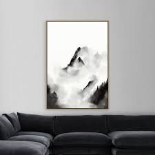 Artwork Japanese Art Black And White Large Painting Japan Print Japanese Art 50x70 Print Etsy Large Painting Japanese Art Hand Painting Art
