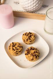 Muffins Healthy Aux Pepites De Chocolat Et Flocons D Avoine Recette En 2020 Muffin Avoine Chocolat Gateau Sain Recette Gateau Light