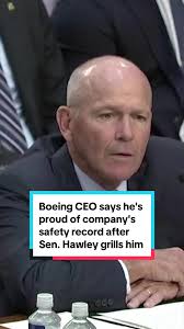 Josh Hawley Boeing Co