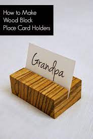 We did not find results for: How To Make Wooden Place Card Holders Tutorial Fifty Two Weekends Of Diy Place Card Holders Wood Diy Wooden Place Card Holders