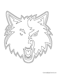 ✓ free for commercial use ✓ high quality images. Nba Minnesota Timberwolves Logo Coloring Page Coloring Page Central