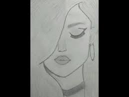 Drawing is a complex skill, impossible to grasp in one night, and sometimes you just want to draw. How To Draw A Beautiful Girl Face Pencil Sketch Easy Drawing Tutorial Youtube Easy Drawings Sketches Easy Drawings Pencil Drawings Of Girls