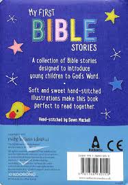 Journey through a history of the world as we know it, beginning with god's creation of this book gives you an idea of what the bible is all about. My First Bible Stories Inspirational Board Books Series By Dawn Machell Illus Koorong