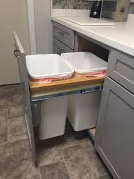 What is the gray cabinet? 75 Beautiful Vinyl Floor Kitchen With Gray Cabinets Pictures Ideas July 2021 Houzz