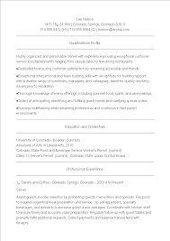 Browse our new templates by resume design. Cafe Server Resume Templates At Allbusinesstemplates Com