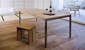 Tisch Auf Mass In Der Schweiz Hergestelllt Tischgestell Aus Metall Mit Massivholztischplatte Esstisch Holz Metall Esstisch Metallbeine Esstisch Holz