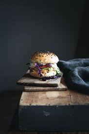 Bulgogi Burger Lebensmittelfotografie Lebensmittel Essen Lebensmittelfoto