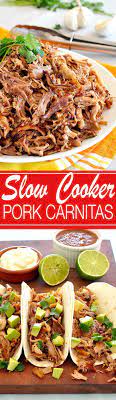Carnitas Mexican Slow Cooker Pulled Pork Recipe Slow Cooker Pulled Pork Recipes Slow Cooker Pork